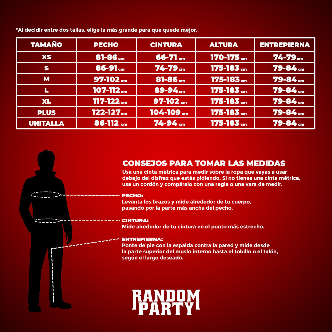 Traje Domador de Circo - Disfraz hombre