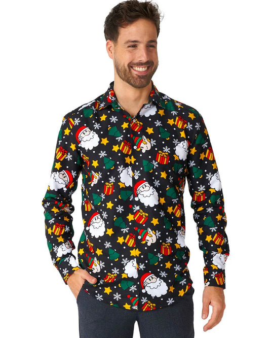 Camisa Santa Elves - Adulto