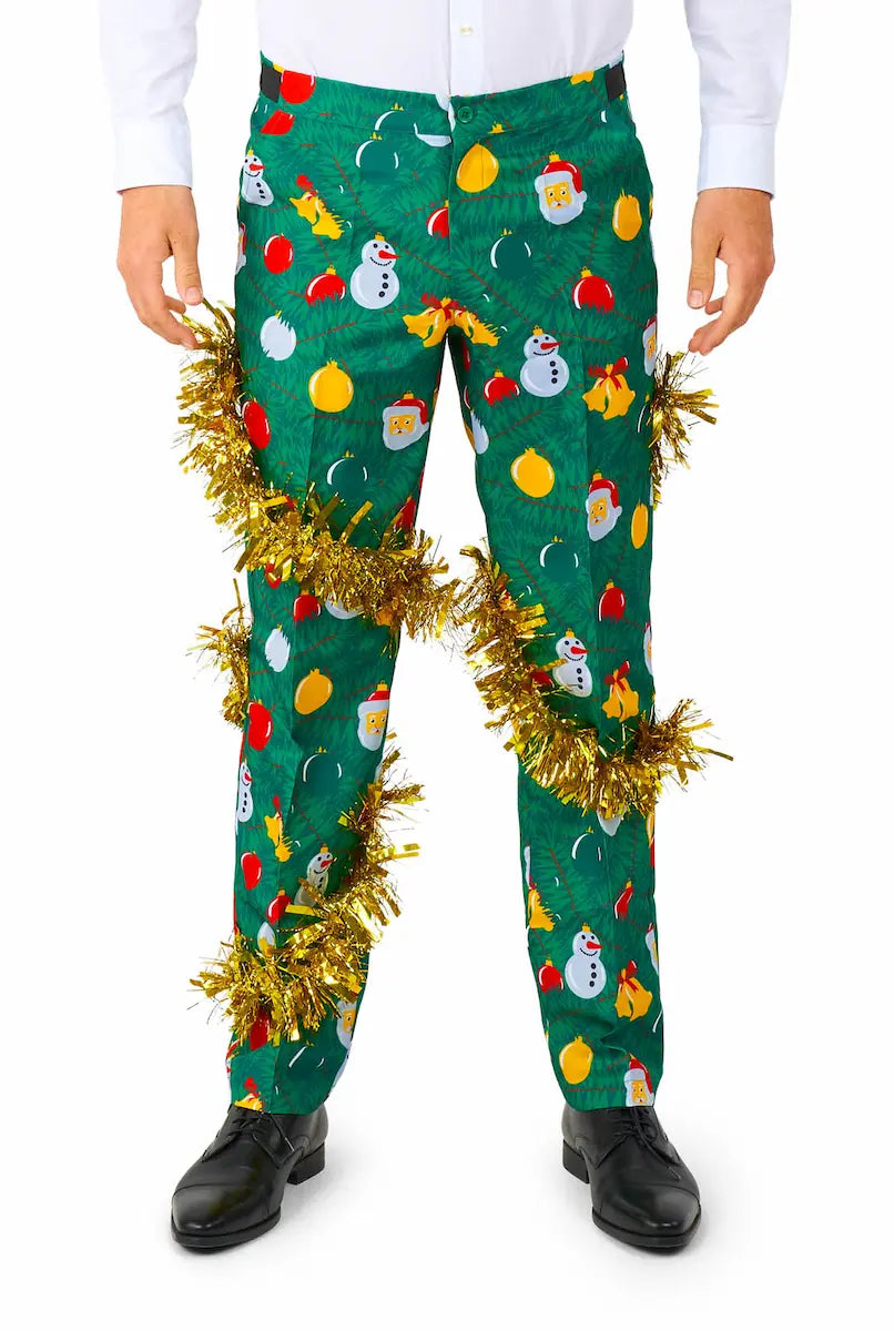 Traje Navideño Christmas Deco Green - Adulto