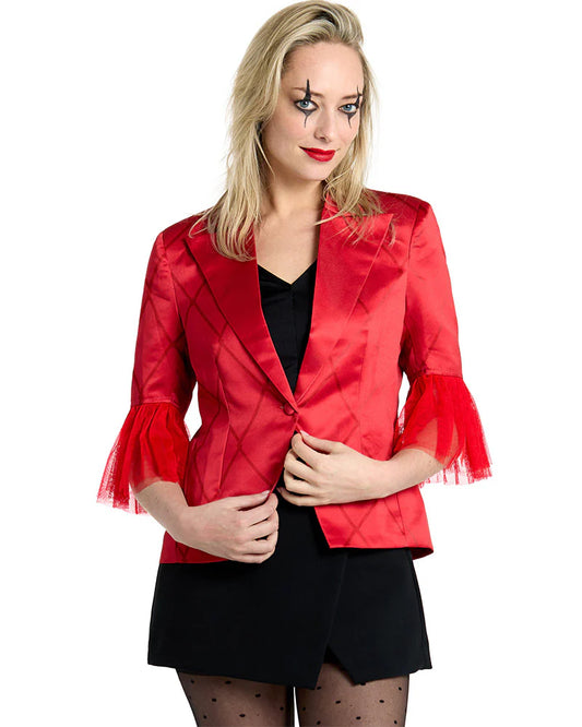 Blazer Harley Quinn - Disfraz Mujer