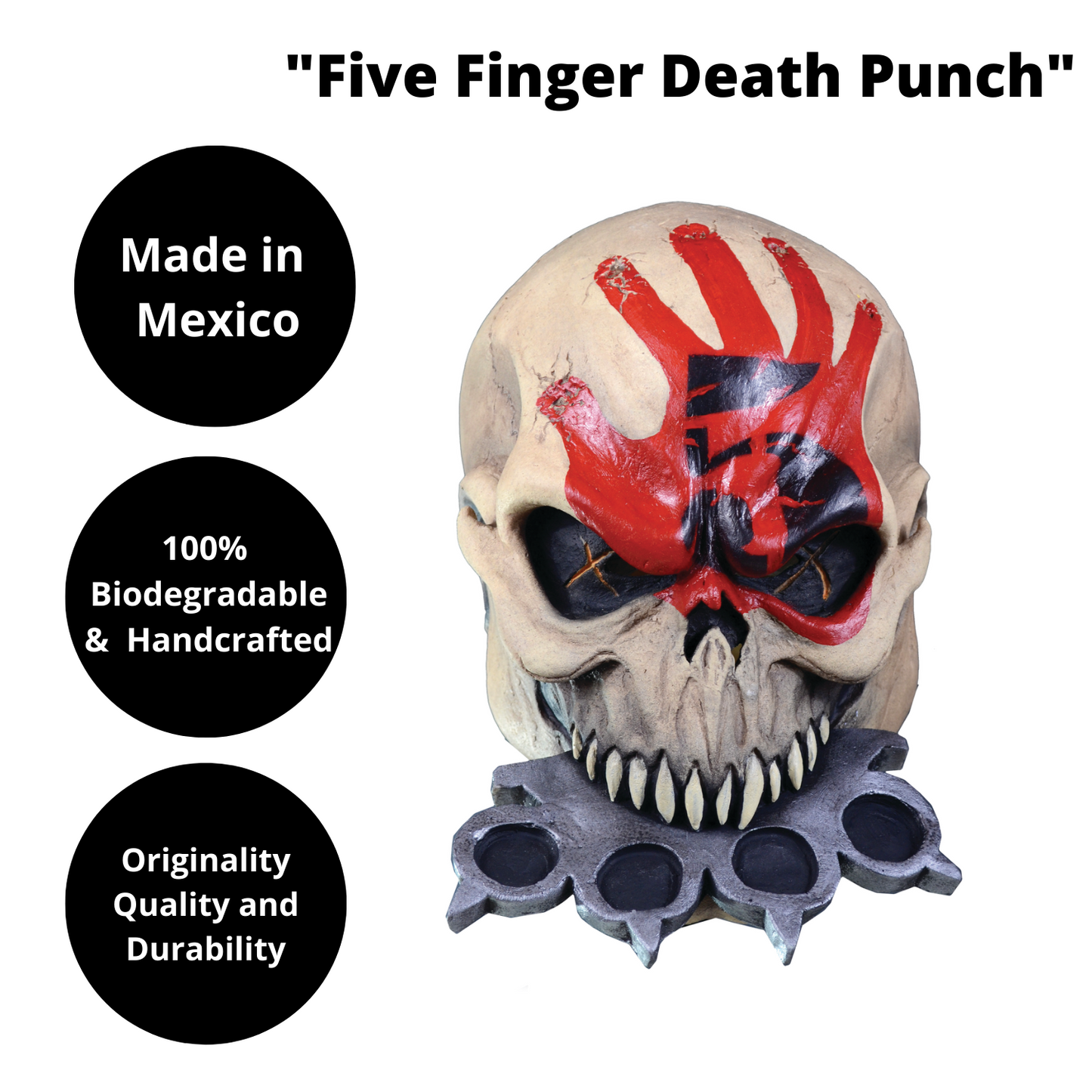 Máscara calavera five finger death pu