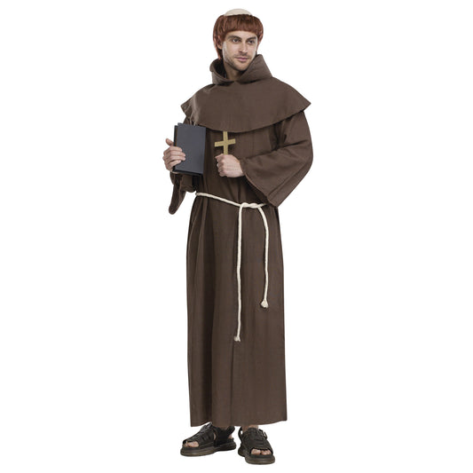 Disfraz de monje medieval