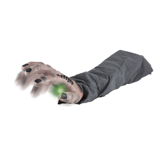 Brazo de Zombi Animado con Sonido y Luces 19''
