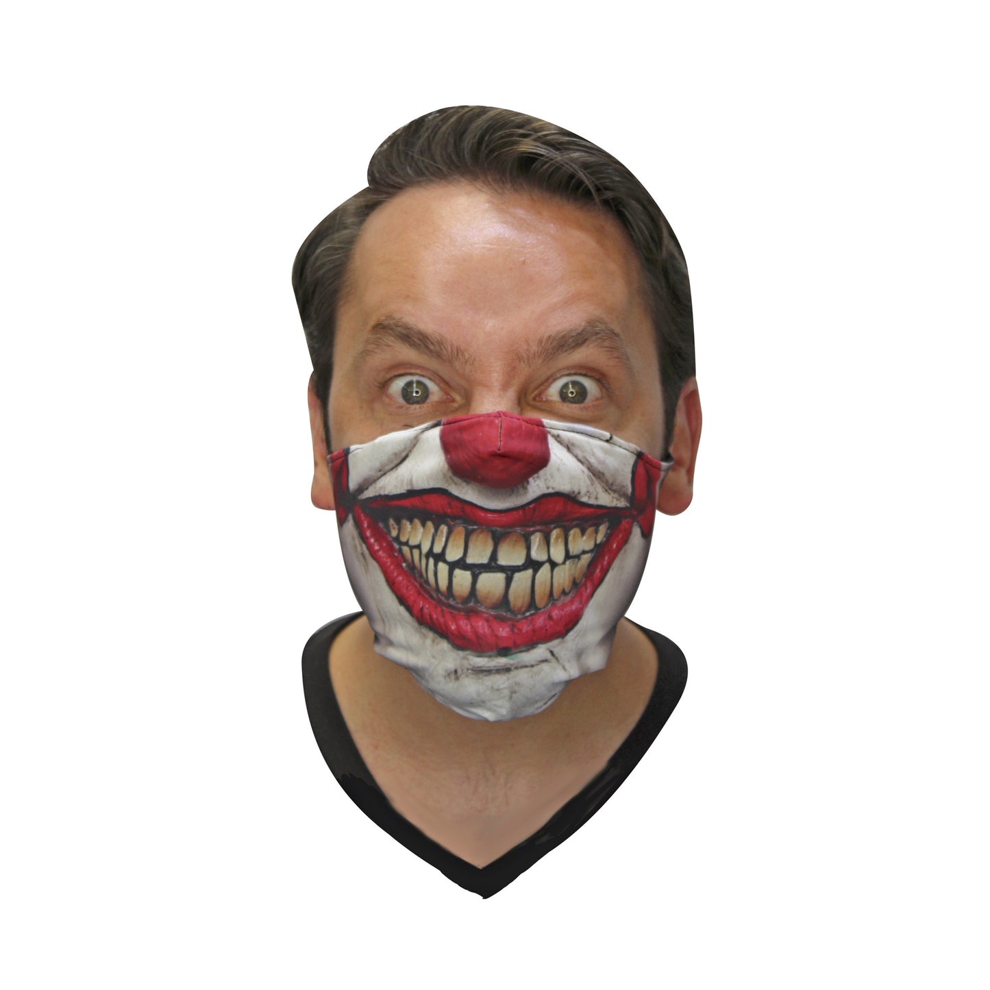 Cubrebocas Payaso Sonriente