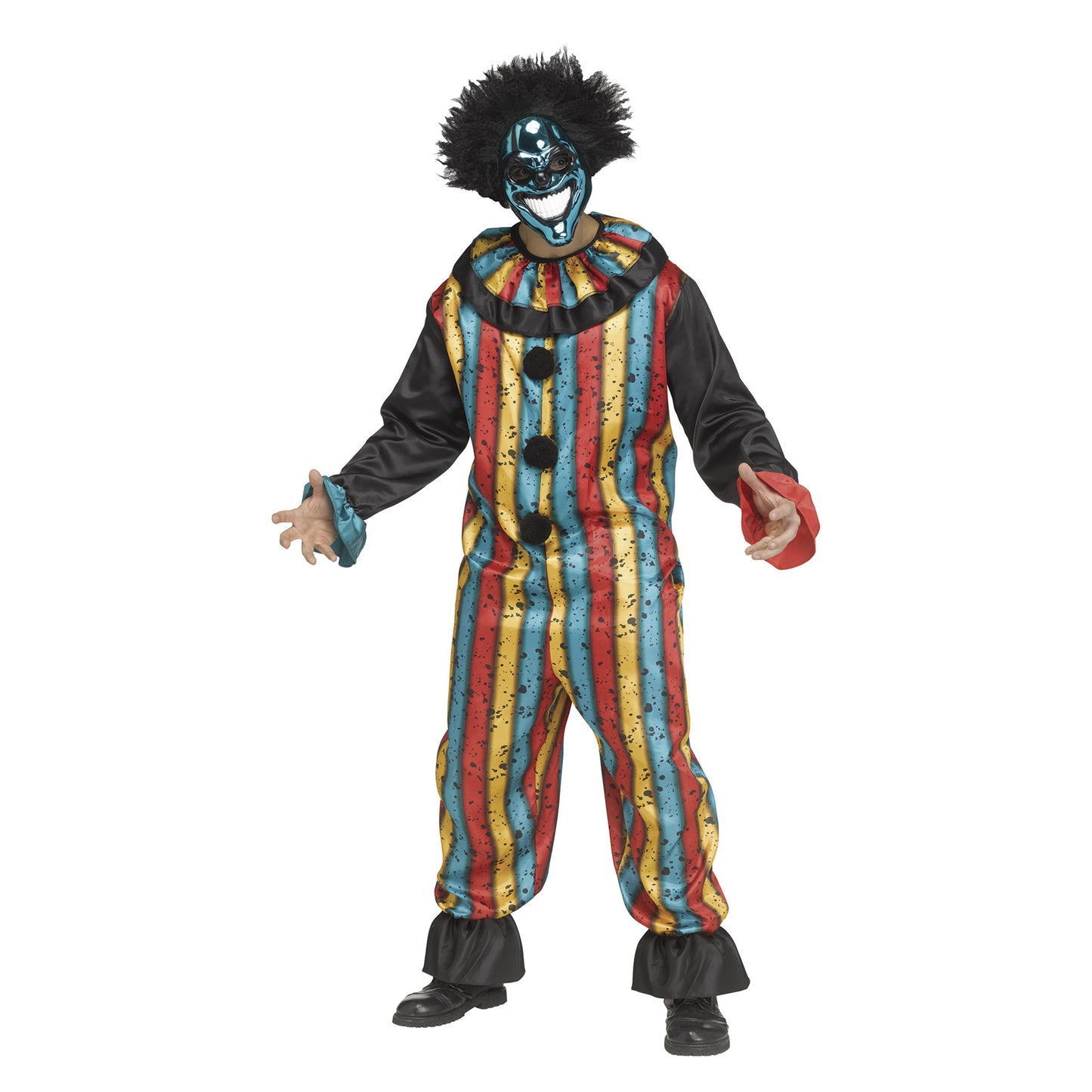 Payaso Carny Chrome - Disfraz hombre