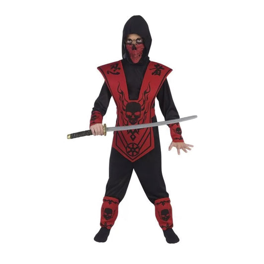 Ninja Rojo - Disfraz niño