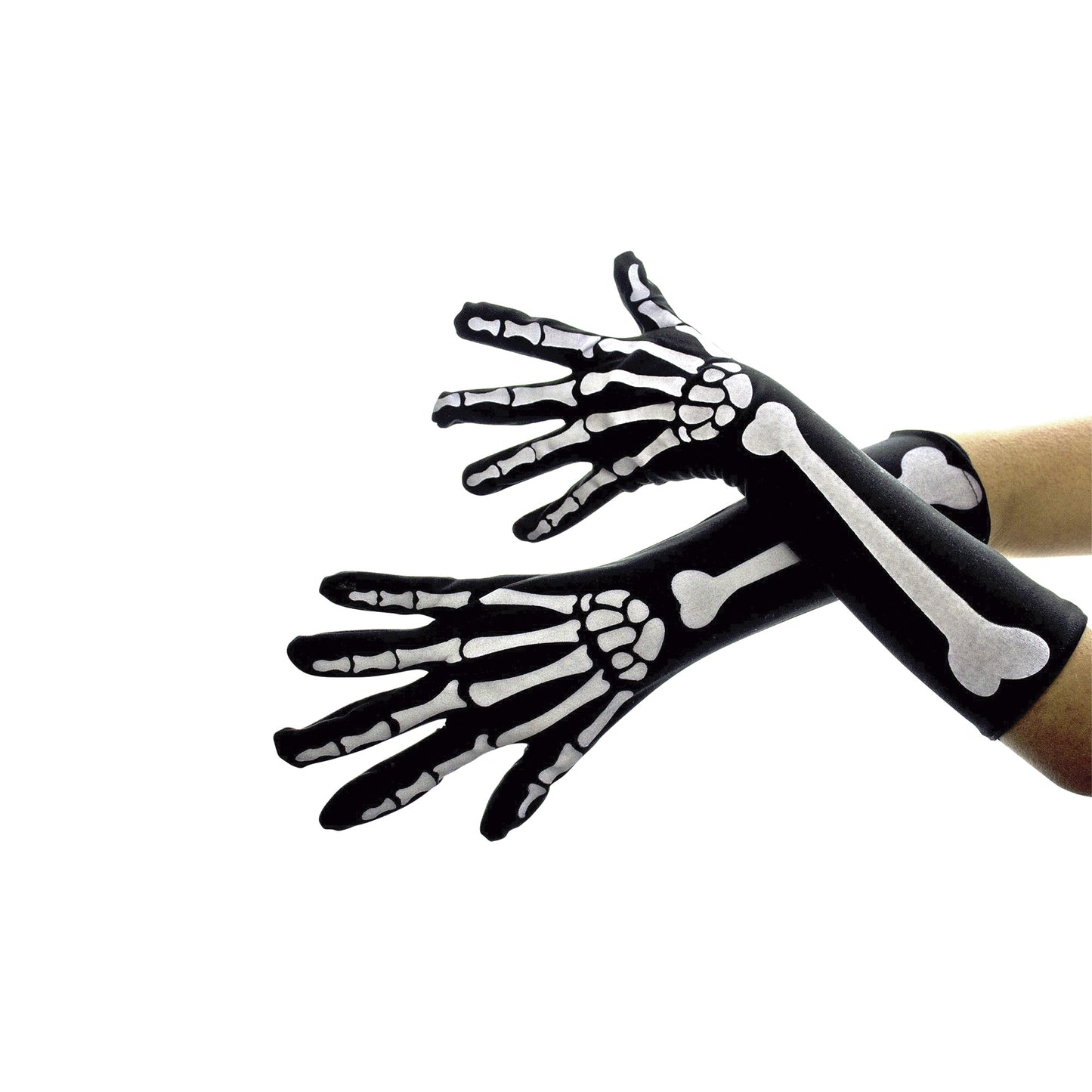 Guantes Esqueleto Largos