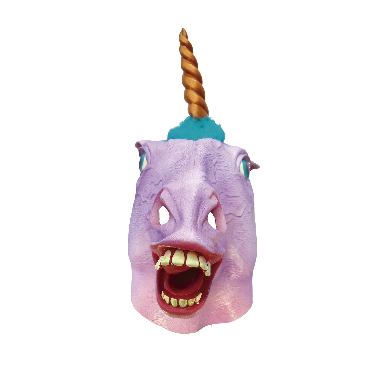 Máscara unicornio pony lila