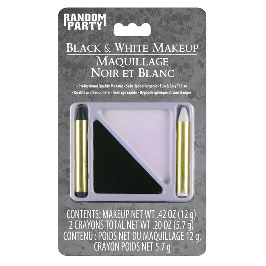 FX crayones blanco y negro