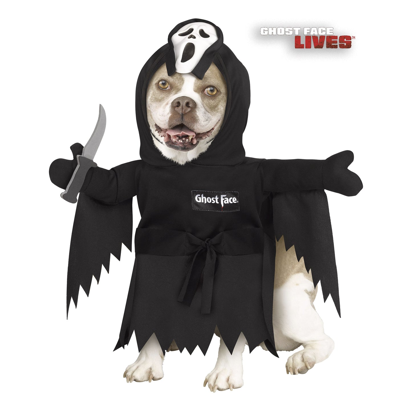Scream GhostFace Pet - Disfraz para perro