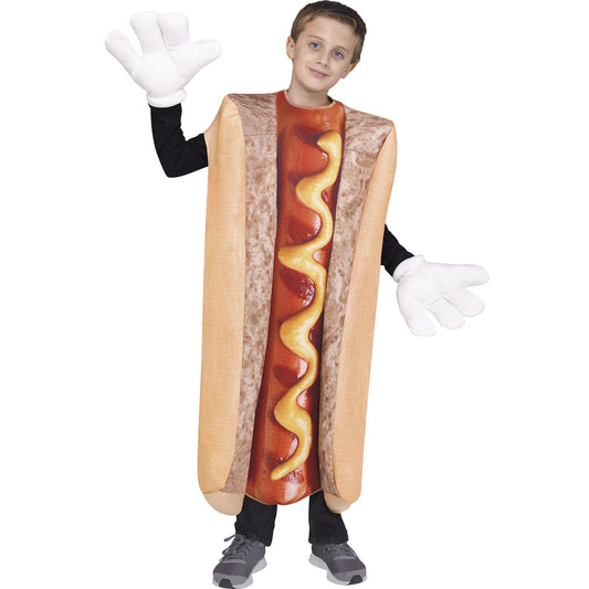 Disfraz de hot dog para niño