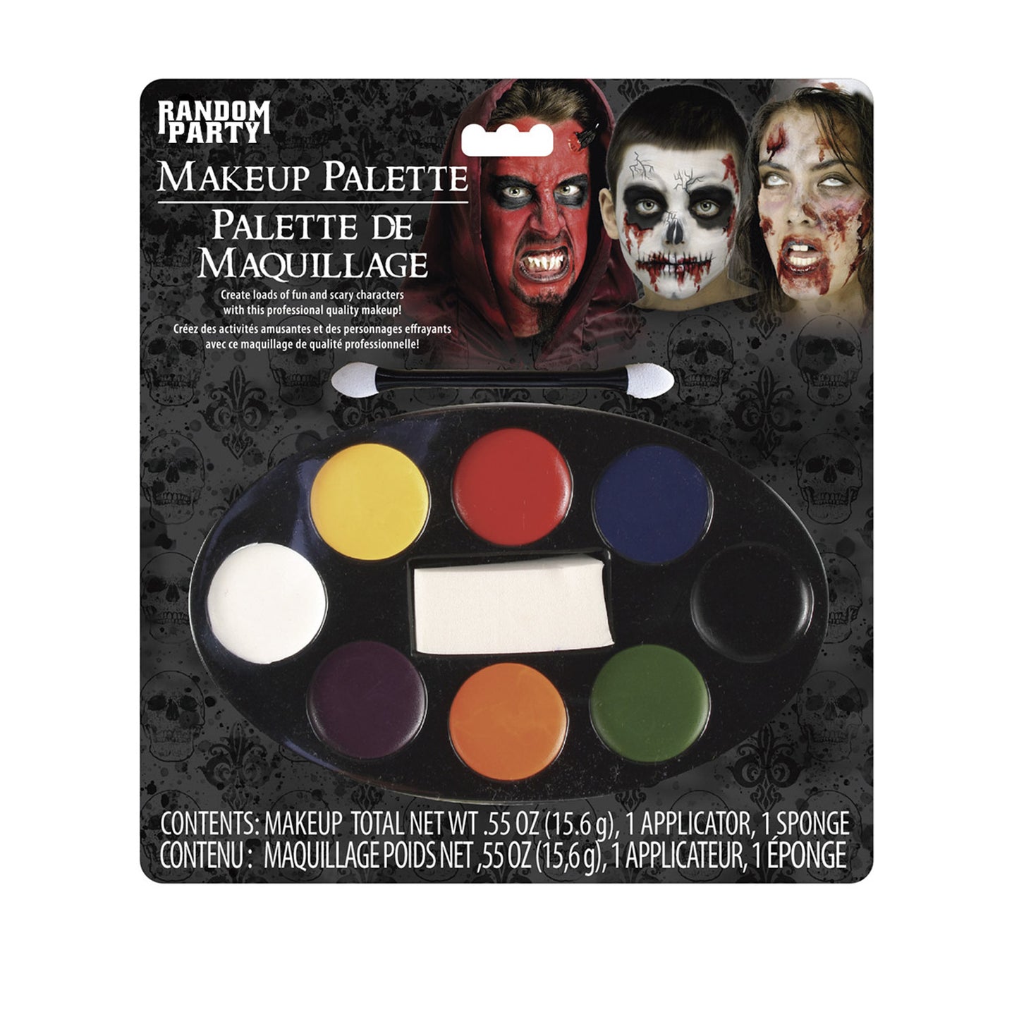 FX maquillaje de 8 colores