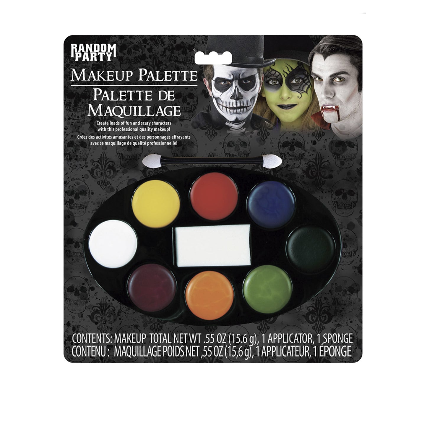 FX maquillaje de 8 colores