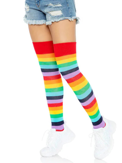 Medias multicolor neon